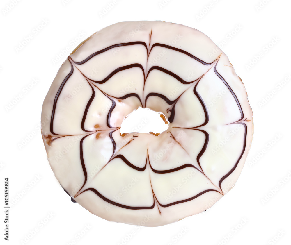 Donuts on a white background Donuts on a white background