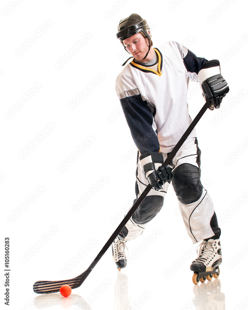 Fototapeta premium Roller Hockey Player