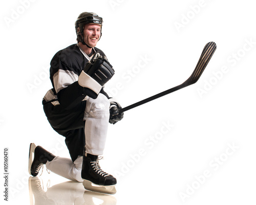 Canvas Print Ice Hockey Player
