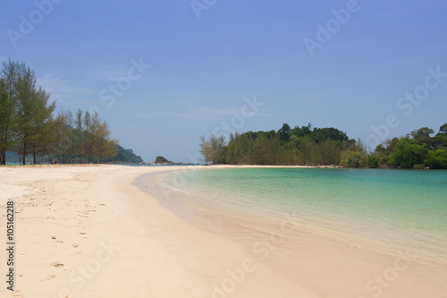 white sand beach