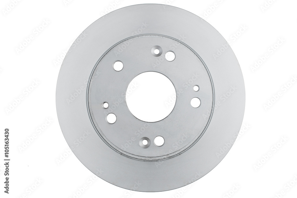 Brake disc rotor isolated on white Brake disc rotor isolated on white
