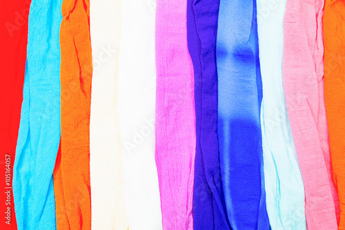 Colorful clothes stripes texture background © shark749