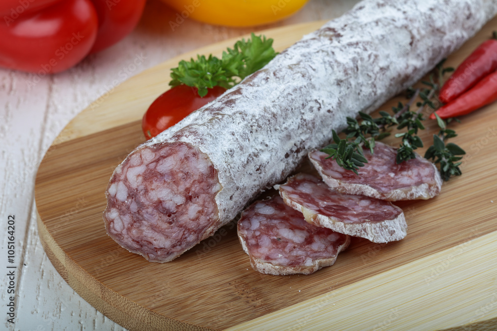 Salami sausage Salami sausage