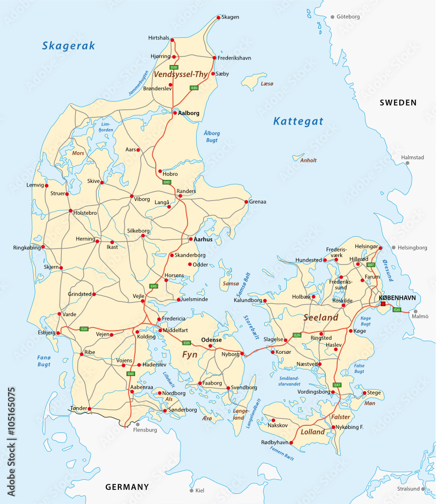 denmark road map