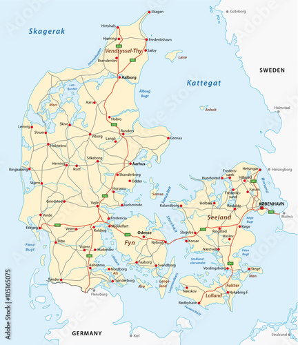 denmark road map