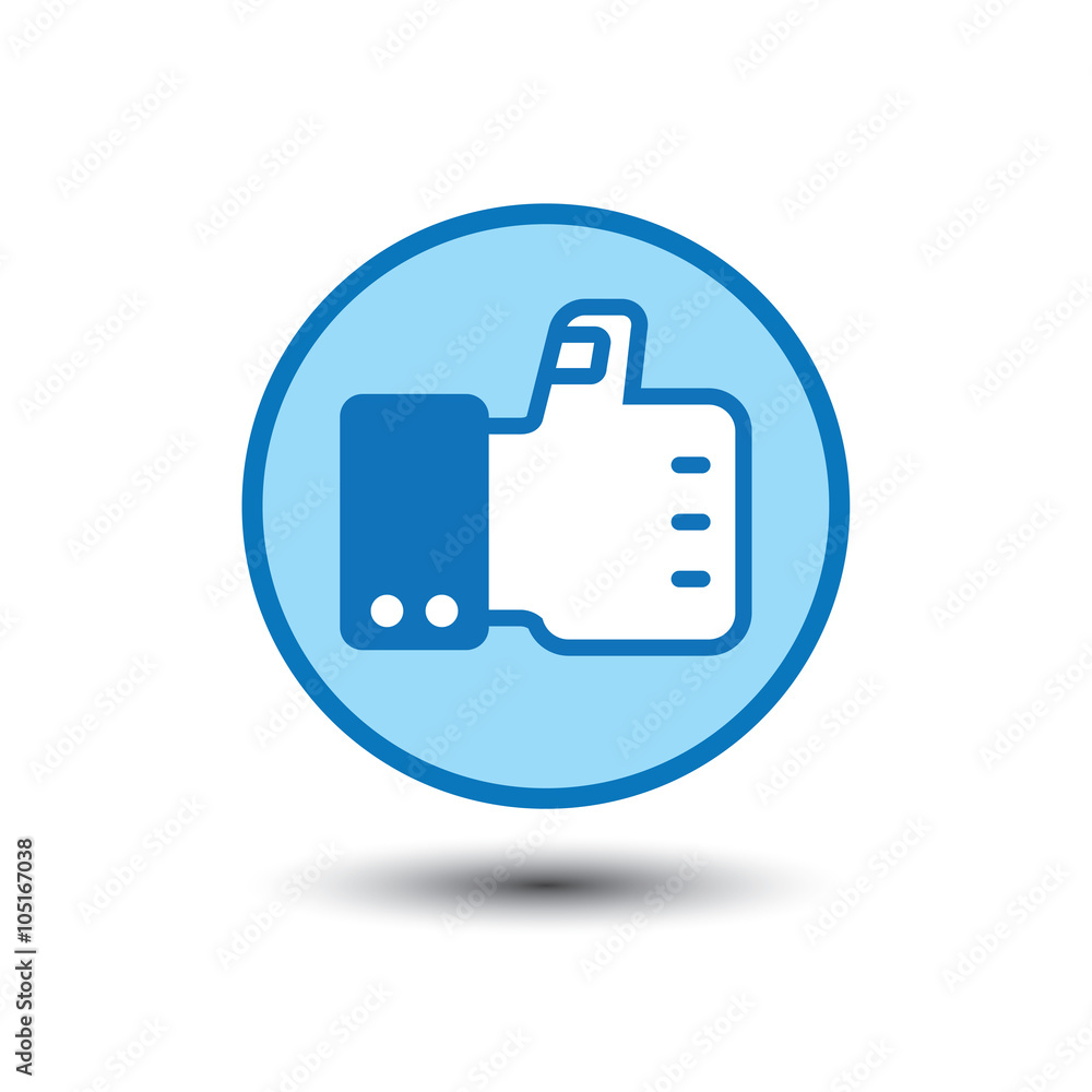 Thumbs up icon for website or apps Thumbs up icon for website or apps