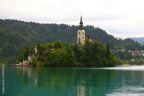 Bled lake Slovenia