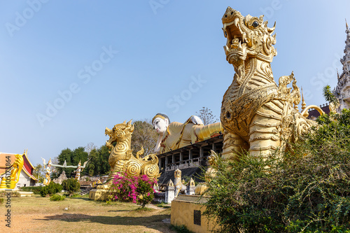 wat phra that suthon mongkol khiri Temple in Phrae at Thailand photo