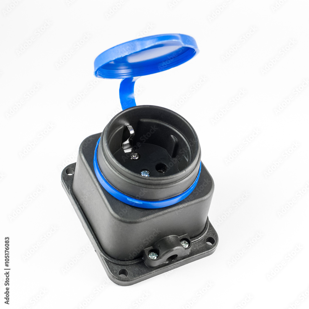 Electric plastic wall socket Electric plastic wall socket