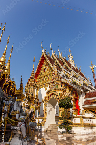  wat phra that suthon mongkol khiri Temple in Phrae at Thailand © photonewman