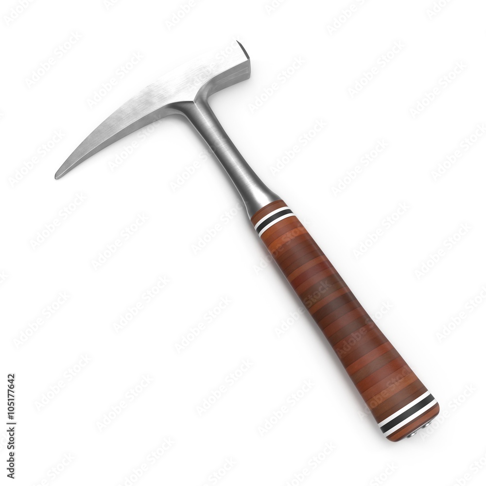 Geology Rock Hammer on white background StockIllustration Adobe Stock