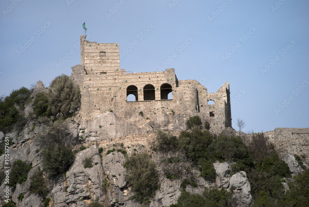 Medieval castle Quaglietta, Italy