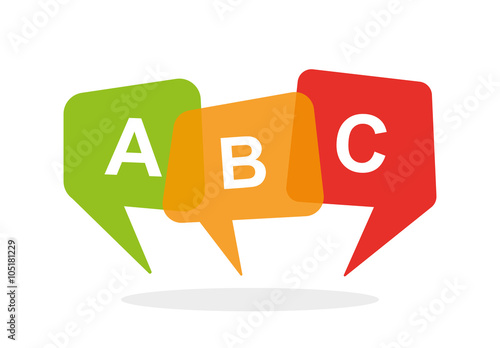 English school logo ABC