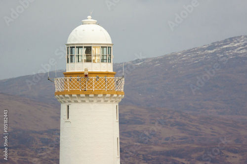 eilean musdile lighthouse near oban photo