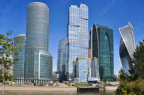 The Skyscrapers Of Moscow City