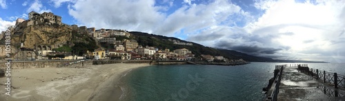 Pizzo Calabro, molo panoramica, spiaggia Calabria, Italia