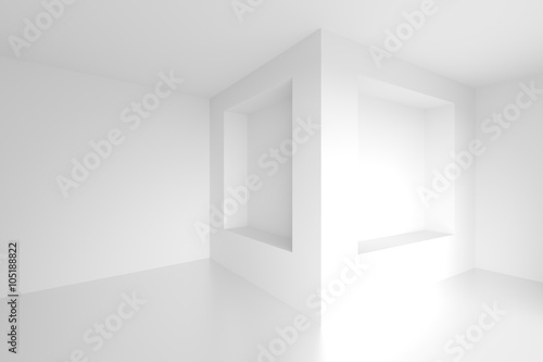 Fototapeta Naklejka Na Ścianę i Meble -  Modern Empty Room