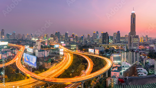 highway Bangkok city