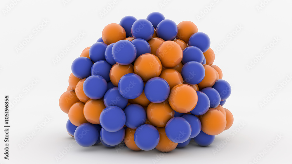 3D colorful spheres 3D colorful spheres