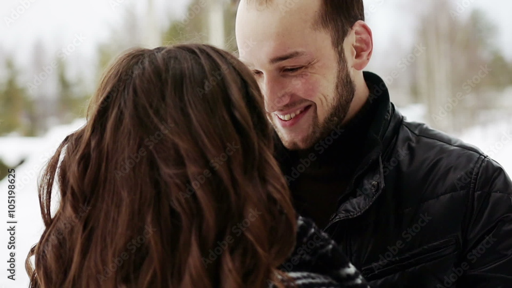 Happy young couple embracing lots of laughs Happy young couple embracing lots of laughs