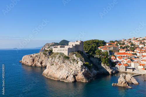 Fototapeta Naklejka Na Ścianę i Meble -  Fort Lovrijenac (circa 1018) in Dubrovnik, Croatia
