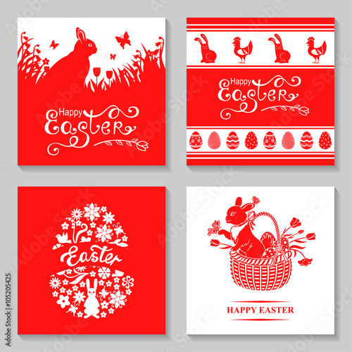 Easter card set