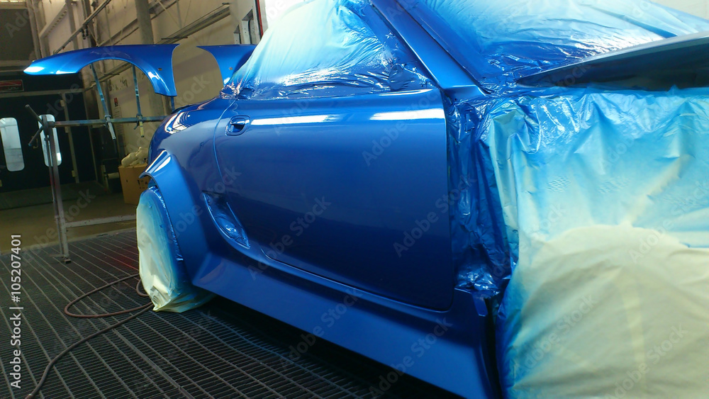 Obraz premium Покраска авто