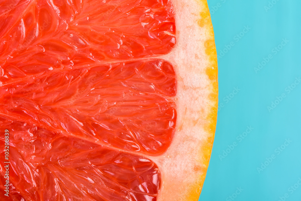 Blood Orange Slice Macro Details Blood Orange Slice Macro Details