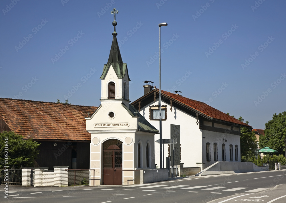 Chapel of St. Virgin Mary in Dobova. Slovenia