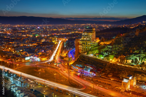Foto Night view of Shiraz, Iran