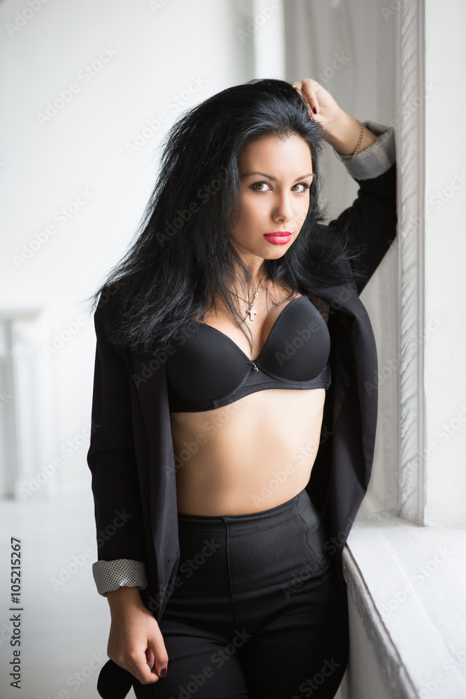 Sexy young brunette Sexy young brunette