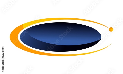 Template Emblem Blank Technoloogy