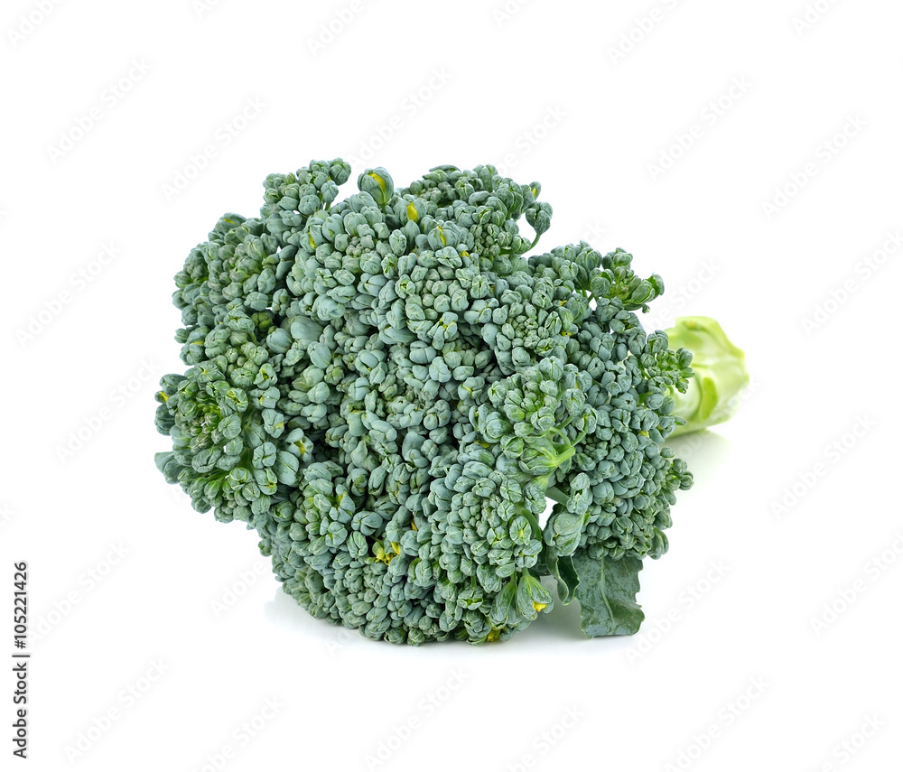 Broccoli vegetable isolated on white background Broccoli vegetable isolated on white background
