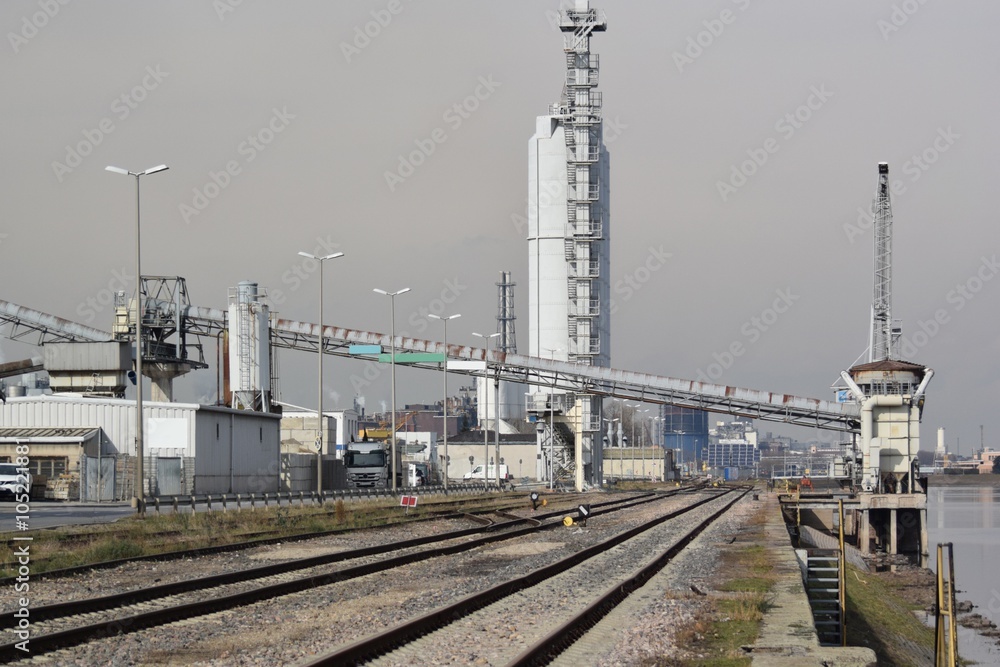 Fototapeta premium Industriegebiet