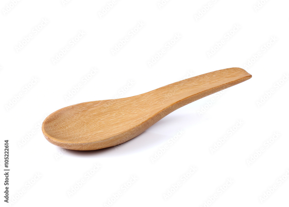 Wooden Spoon isolated on white background Wooden Spoon isolated on white background
