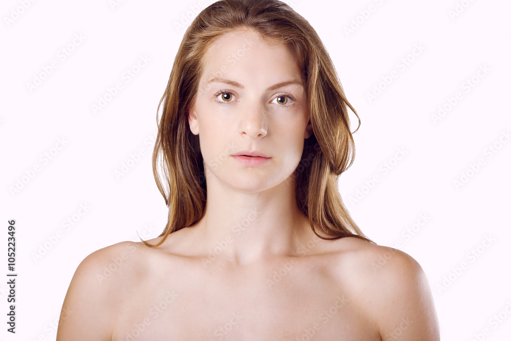 Woman With Natural Beauty and Healthy Skin & Body Woman With Natural Beauty and Healthy Skin & Body