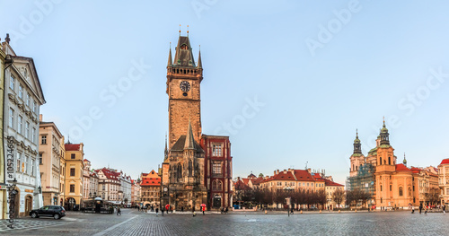 Panorama of the Prague Old Town Square