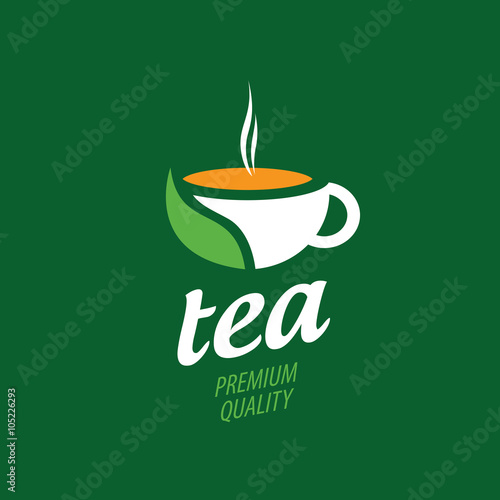 vector logo tea