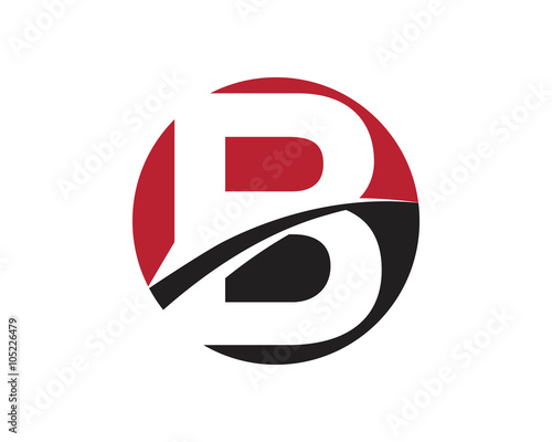 B red letter circle logo