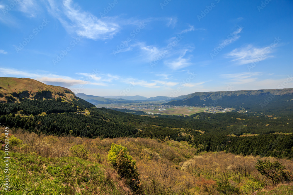 Fototapeta premium 阿蘇大観峰