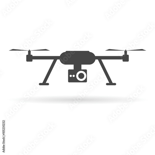 Quadrocopter Drone Icon