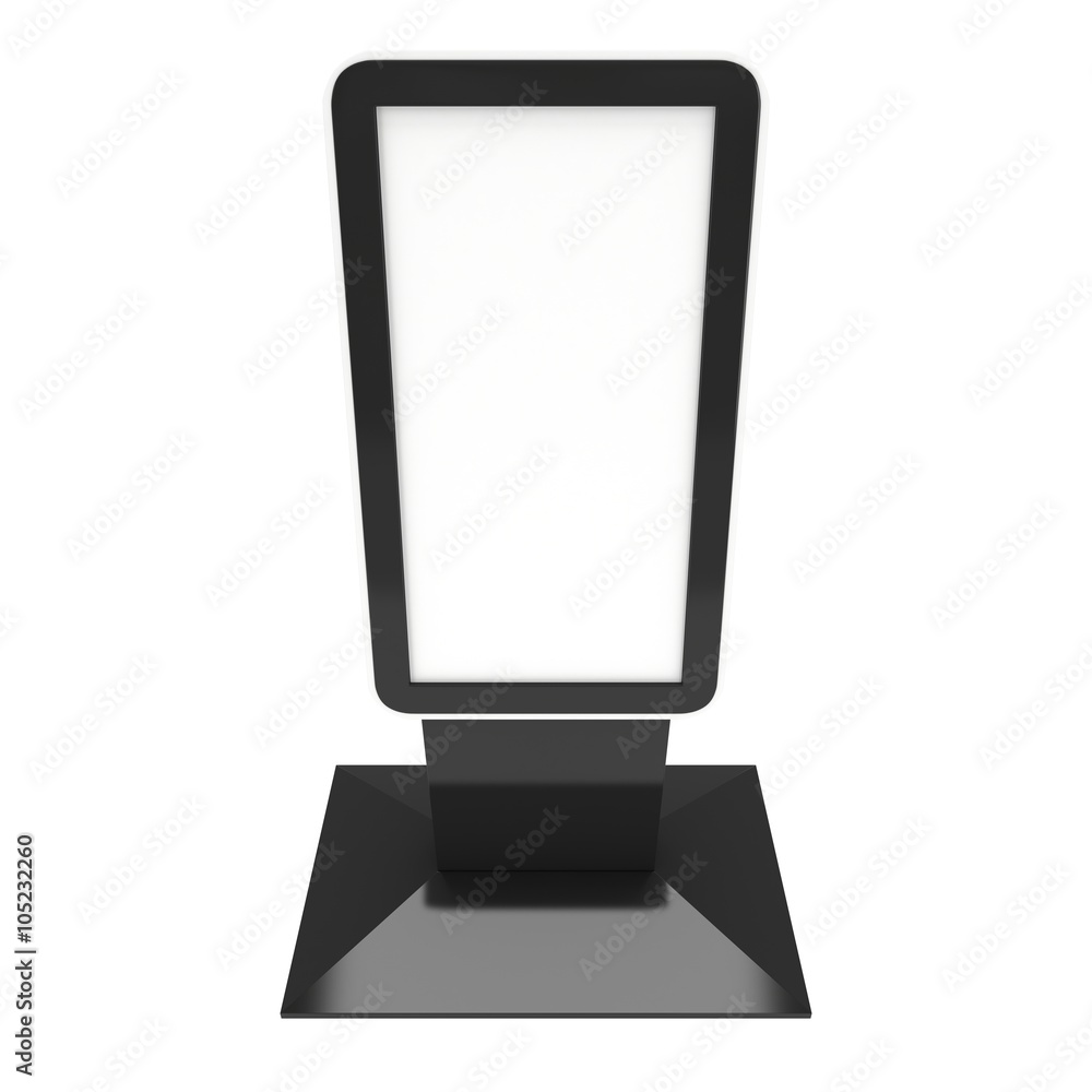 Trade show booth LCD kiosk stand. Trade show booth LCD kiosk stand.