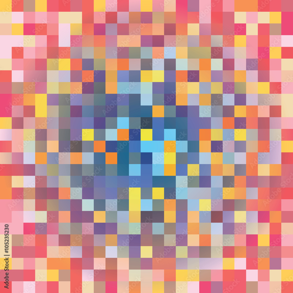 Vector background pattern in a pixel art style Vector background pattern in a pixel art style