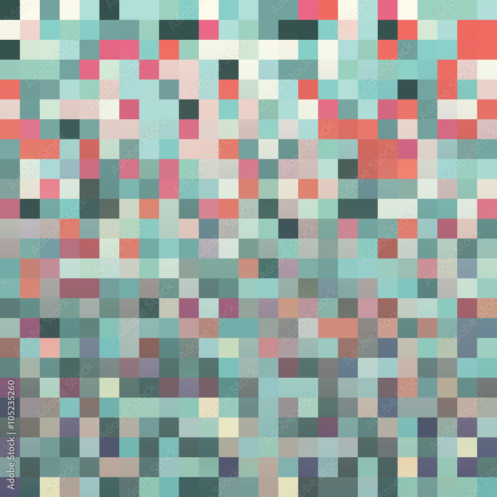 Vector background pattern in a pixel art style Vector background pattern in a pixel art style