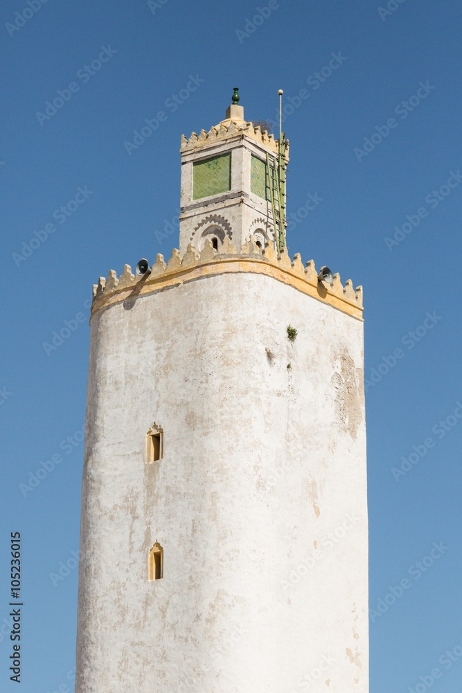 lighthouse in the coastal town of El Jadida