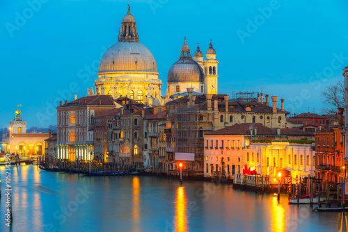Grand Canal and Basilica Santa Maria della Salute, Venice, Italy   © Luciano Mortula-LGM