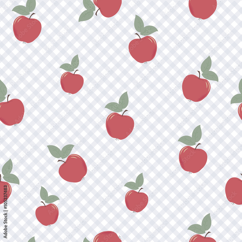 seamless pattern apples seamless pattern apples