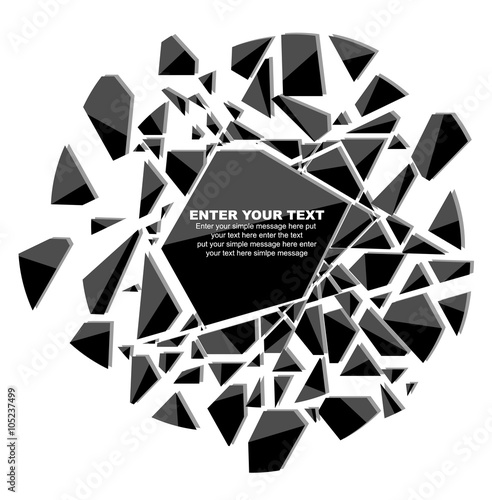 CRUSHED ELEMENTE TEMPLATE MESSAGE STICKER SECOND EDITION