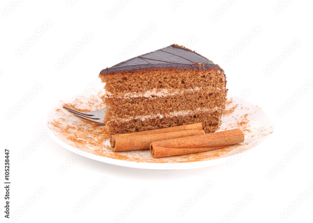 Cake and cinnamon Cake and cinnamon