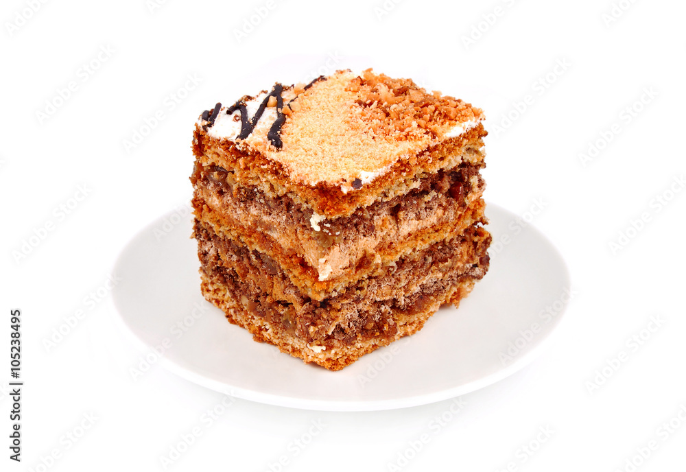 Cake with nut Cake with nut